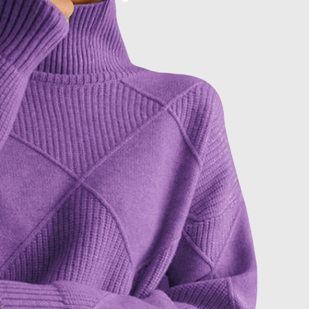 Angela™ - Turtleneck Sweater